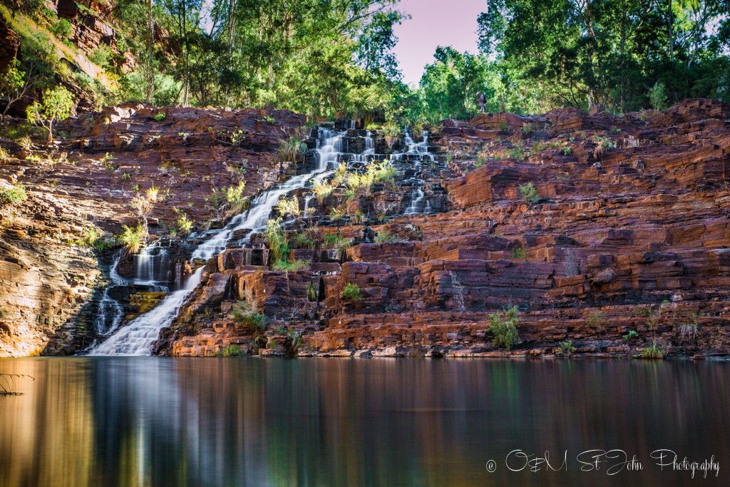 Fortescue Falls. Dales Gorge. Karijini National Park. Western Australia best road trips