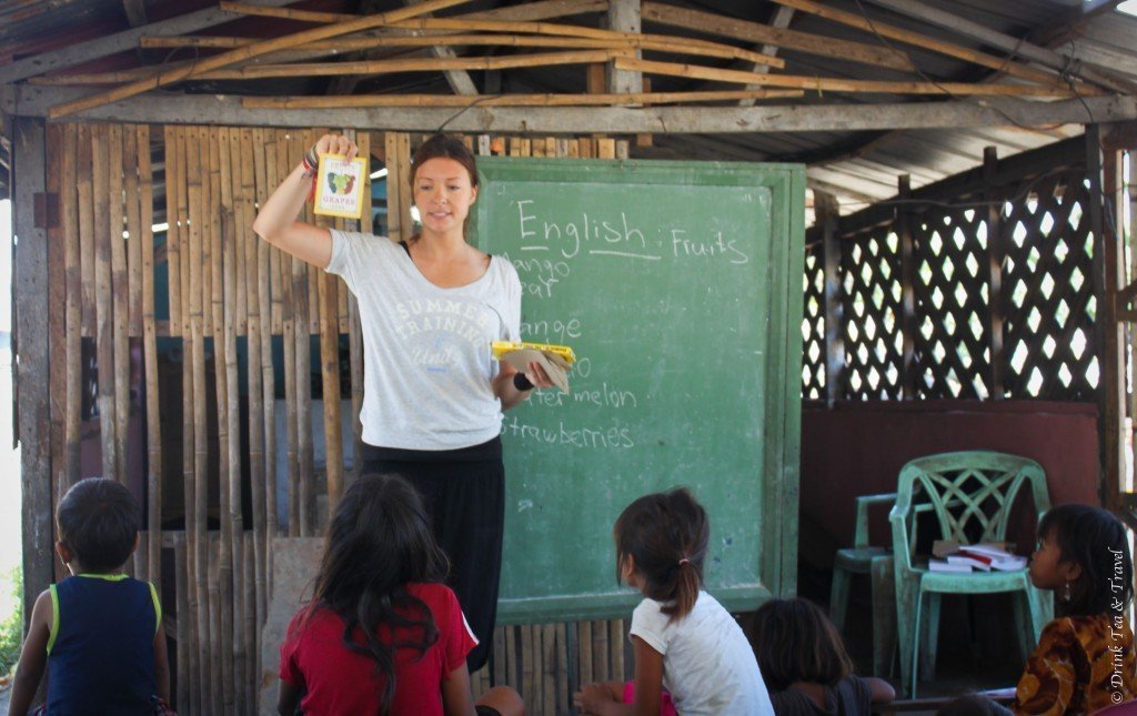 Teaching at a dumpsite school in Liloan, Cebu, Philippines
