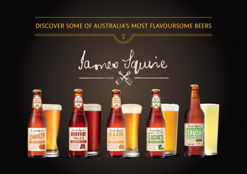 australia travel tips: James Squire beers